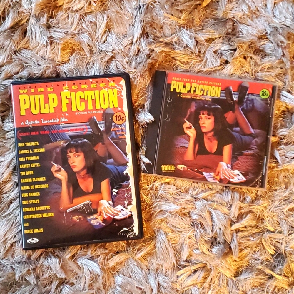PULP FICTION CD and DVD